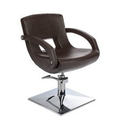 BEAUTY SYSTEM Fotel fryzjerski Nino BH-8805 brązowy